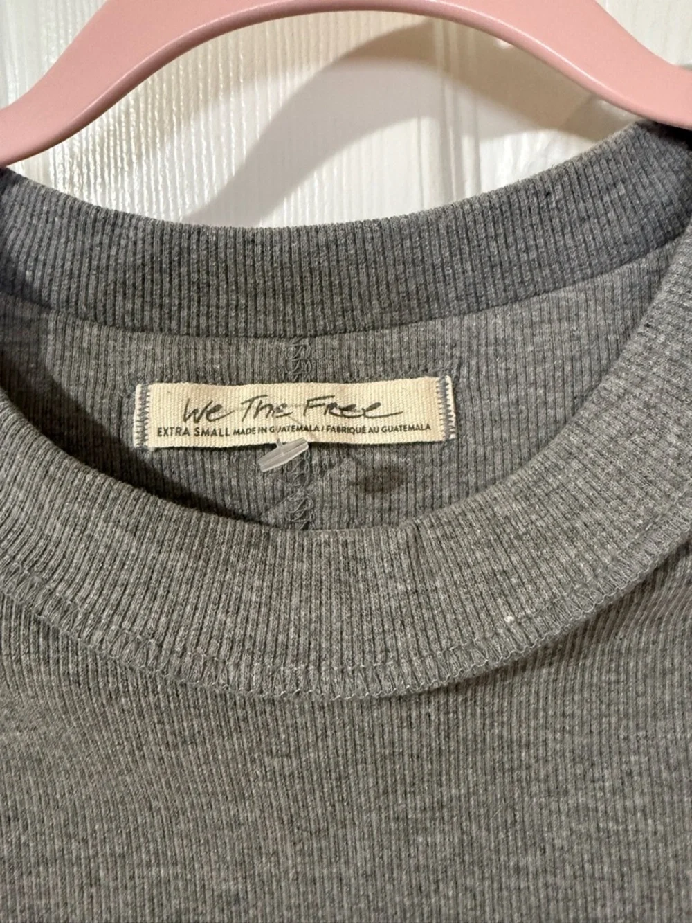 NWOT We The Free Free People Kate Tee XS - Picture 5 of 7